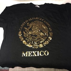 NWOT Canelo Alvarez Campeon Mexico shirt